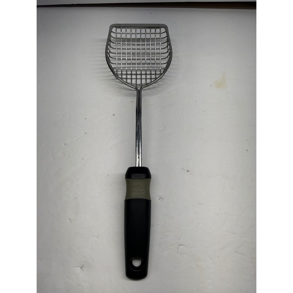 Good Cook Spider Strainer Stainless Steel Wire Skimmer Soft Grip Handle Black